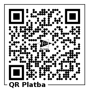 QR kód pro platbu na transparentní účet Po životě z.s.